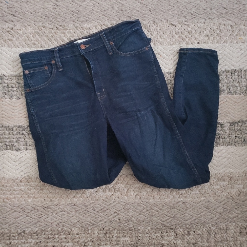 Madewell high riser dark wash skinny sz 29
